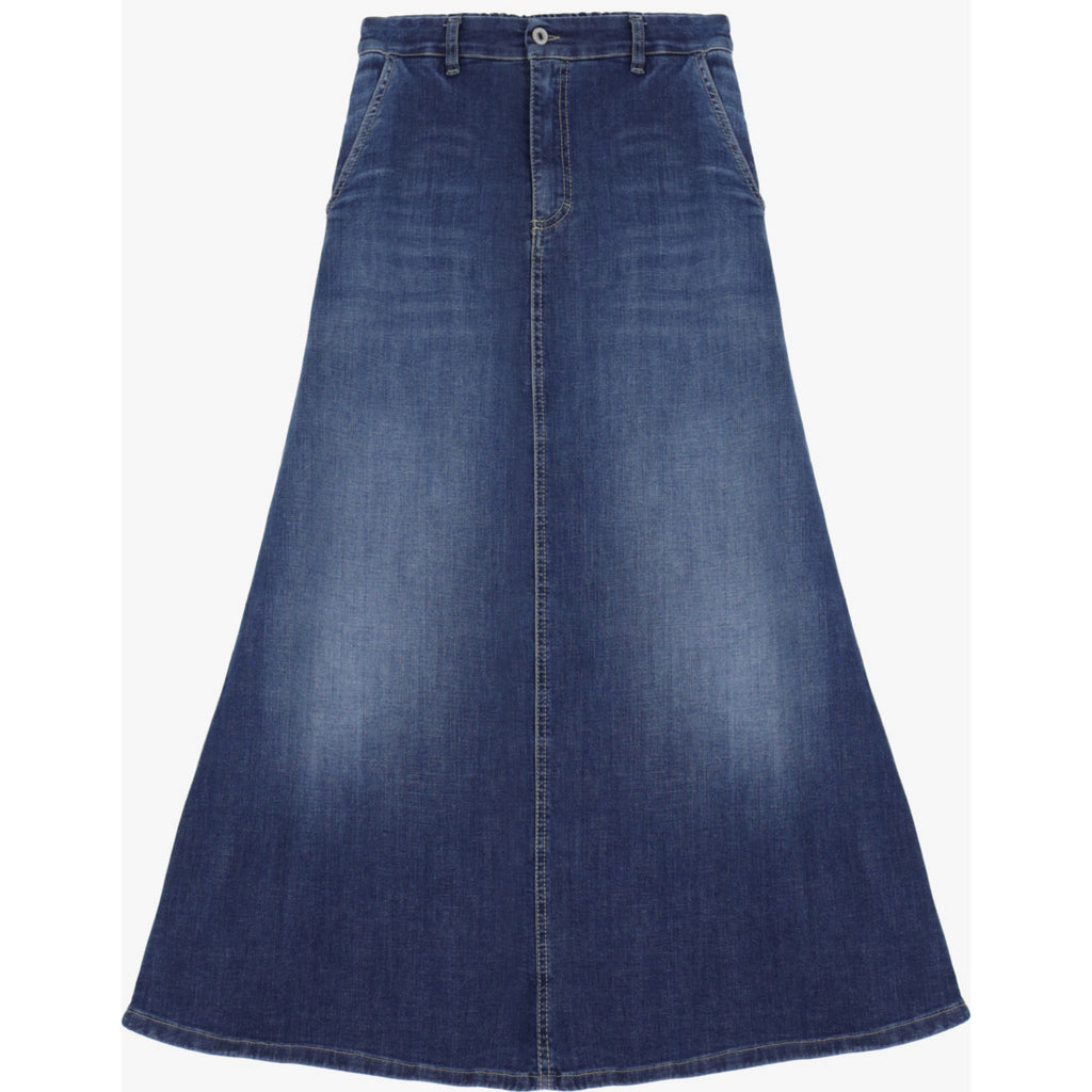 SKIRT A SHAPE OSLO JEANSSKIRT – Blå