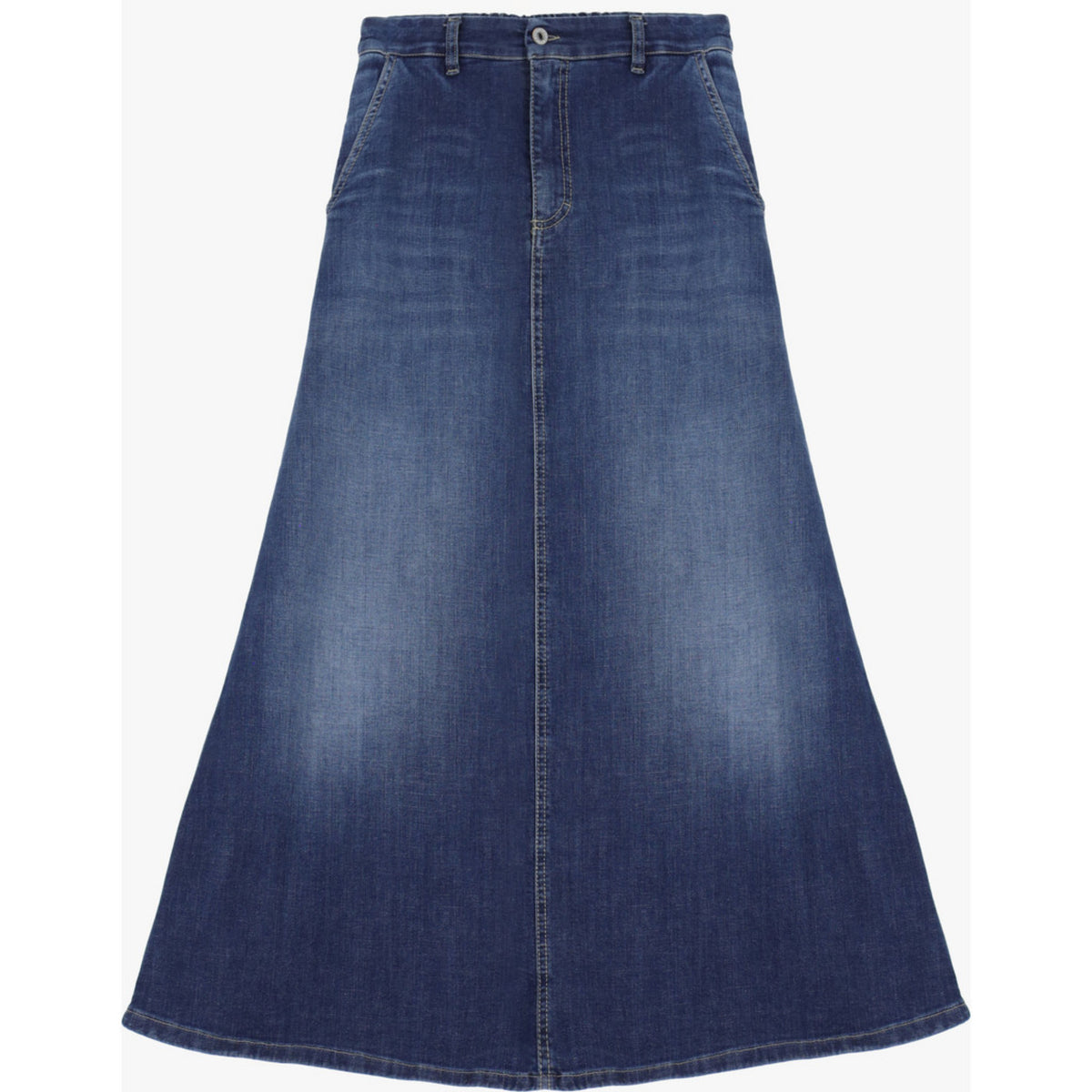 SKIRT A SHAPE OSLO JEANSSKIRT – Blå