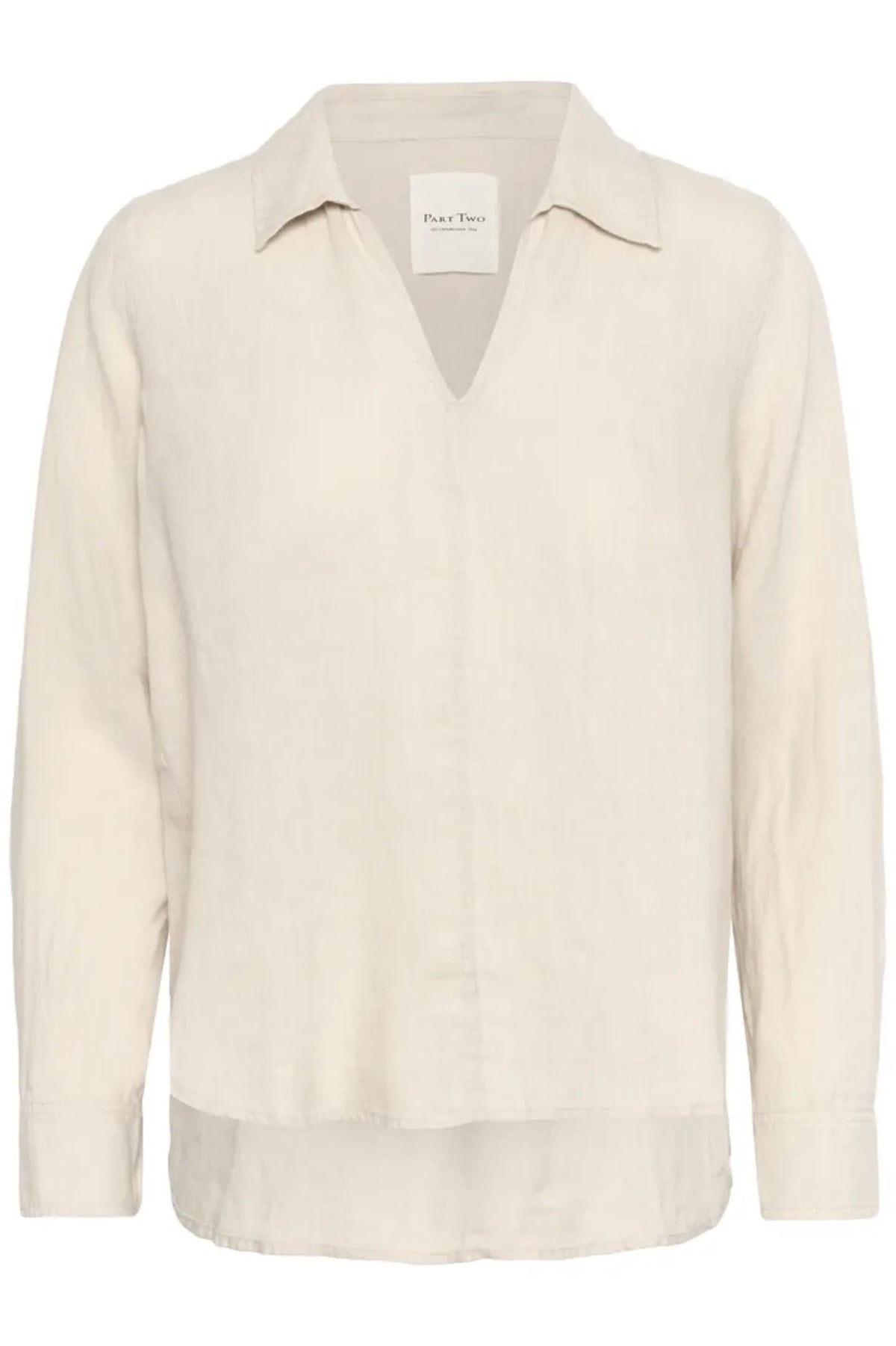 NATALEE LIN SKJORTE – Beige