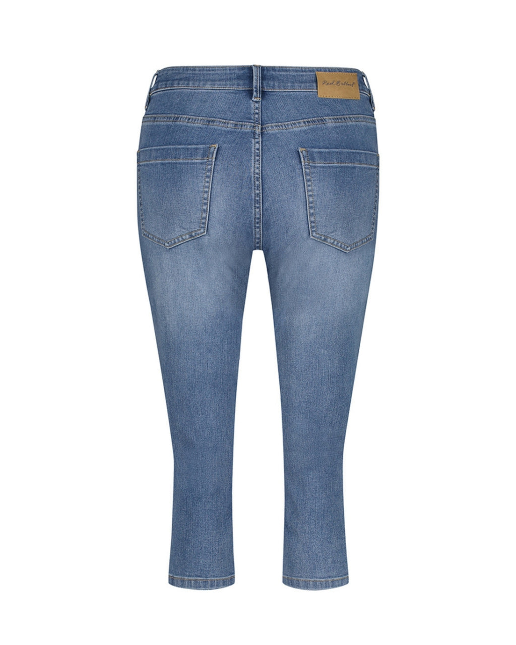 SUZE KNEBUKSE JEANS – Blå