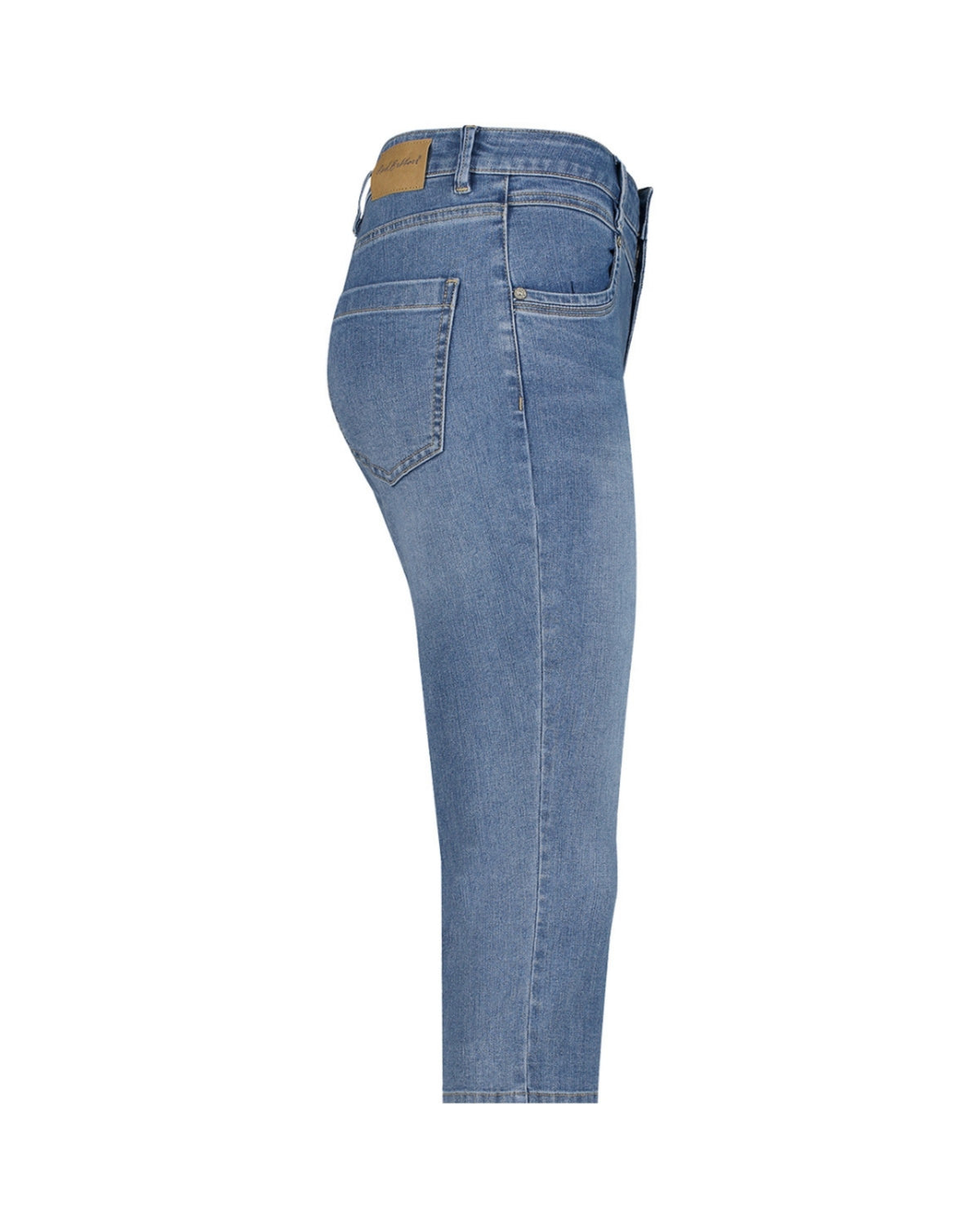 SUZE KNEBUKSE JEANS – Blå