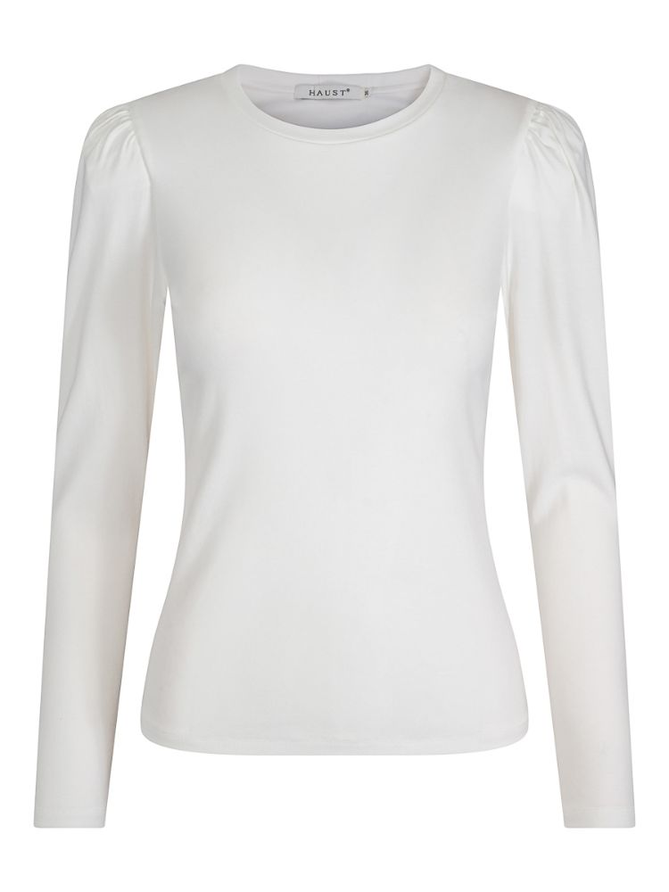 PUFF ARM TOPP – Hvit