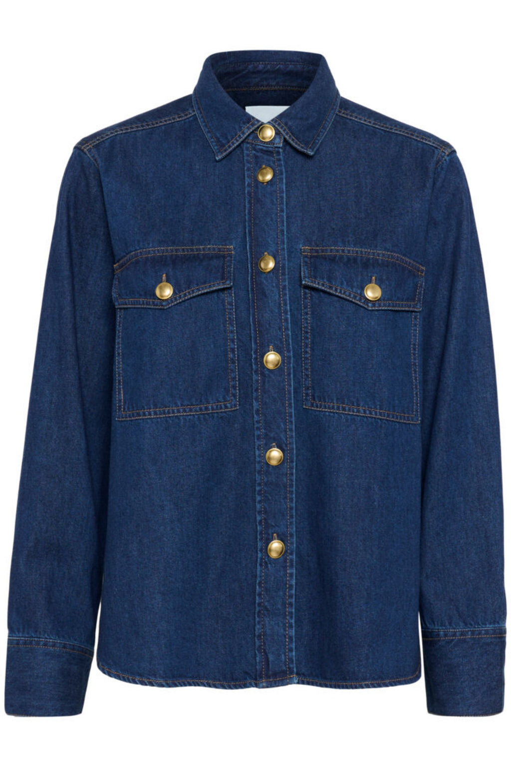 PAYA JEANS SKJORTE JAKKE – Blå