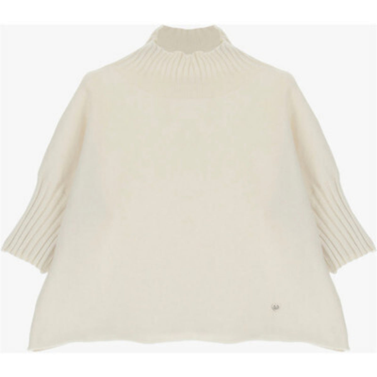 TURTLENECK SWEAT GENSER KORT ERM  SABBIA – Beige