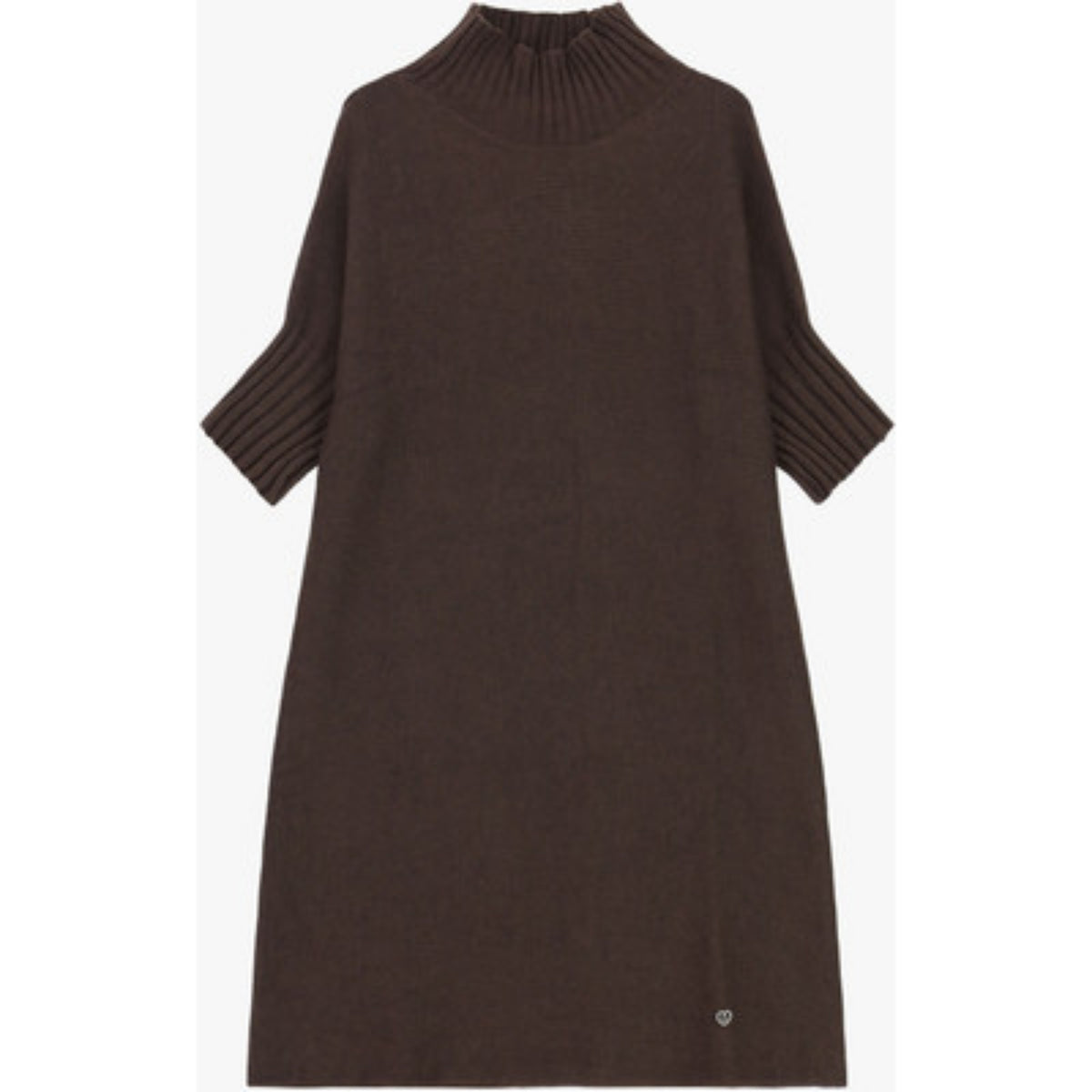 TUNIKA  STIKKET BRUN – Brun