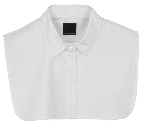 ANASTASIA COLLAR SKJORTEBRYST/KRAGE – Hvit
