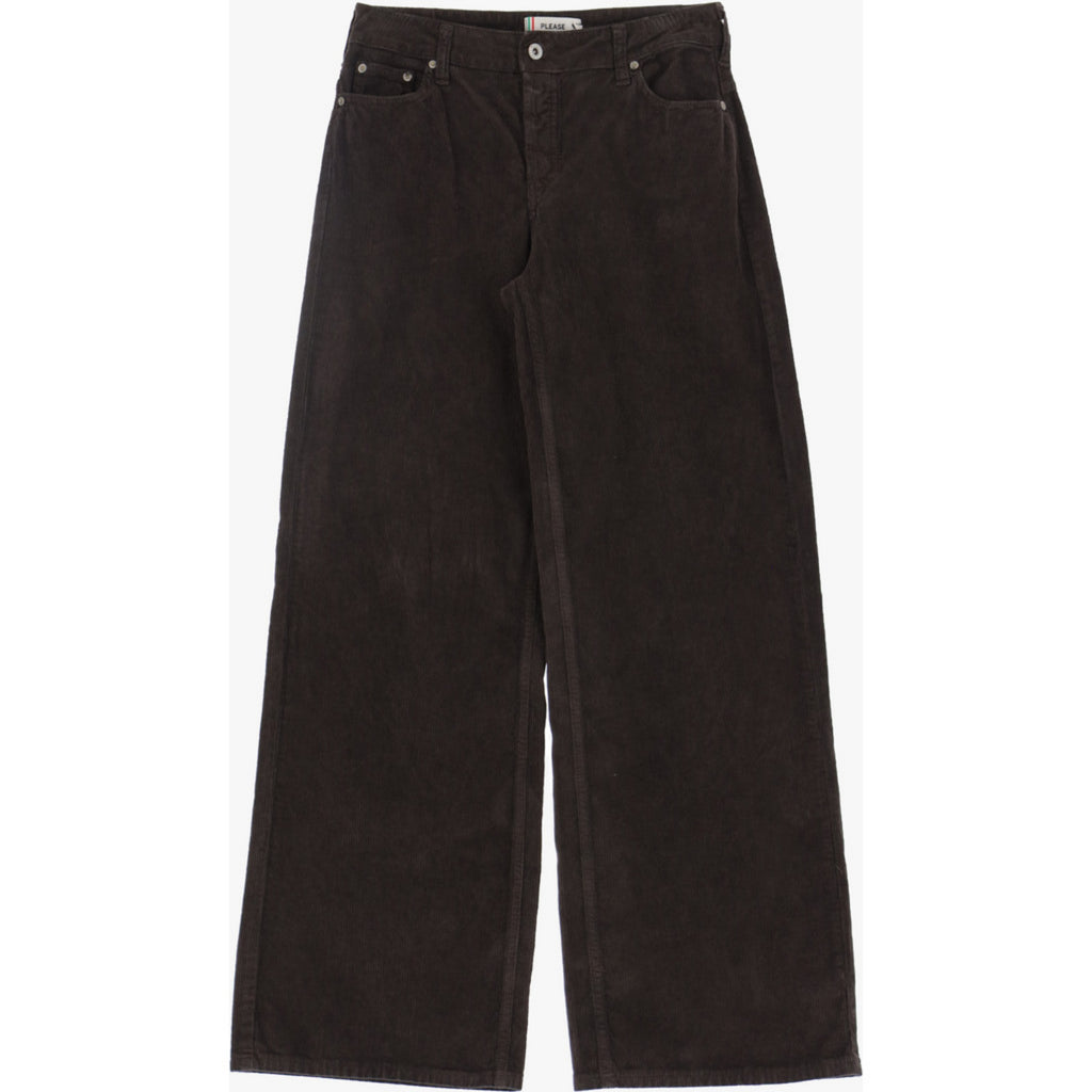 ANNE CORDUROY CORD – Brun