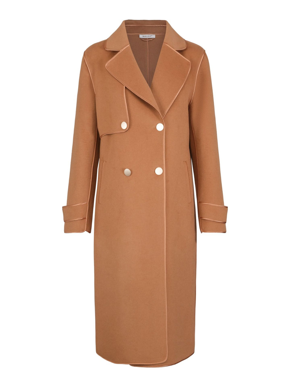CLASSIC WOOL COAT – Beige