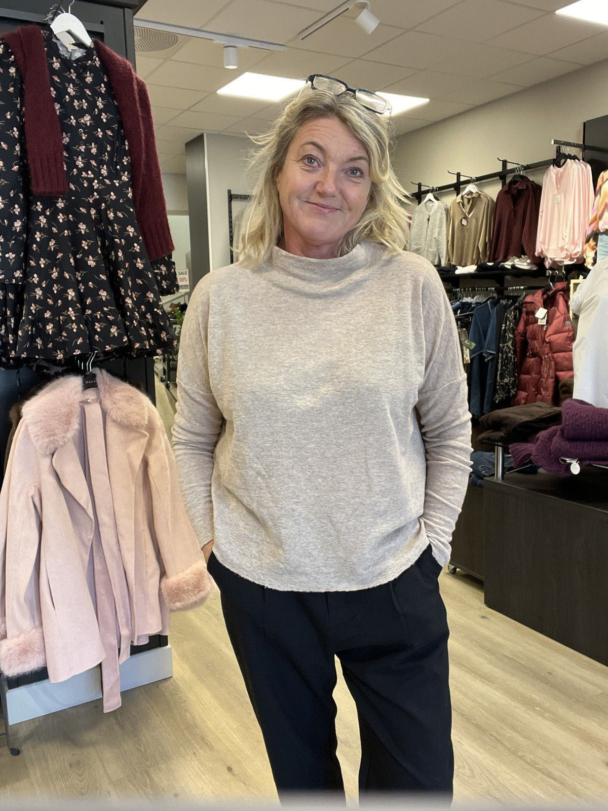 BYBASIC SWEATER RAMPEGENSER TURTLENECK