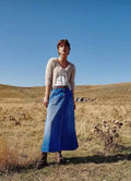 SKIRT A SHAPE OSLO JEANSSKIRT – Blå
