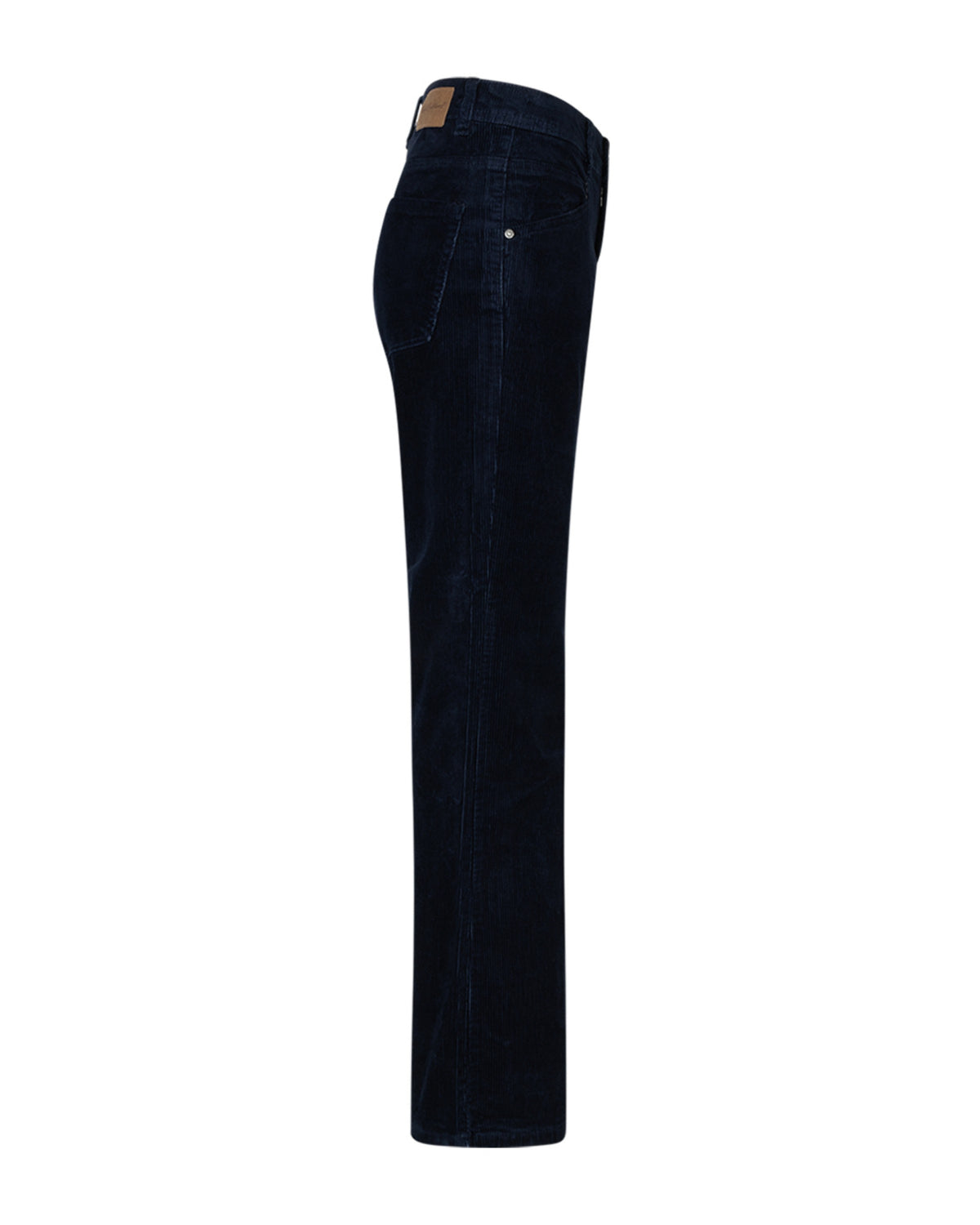 BIBETTE CORD RETT NAVY – Blå