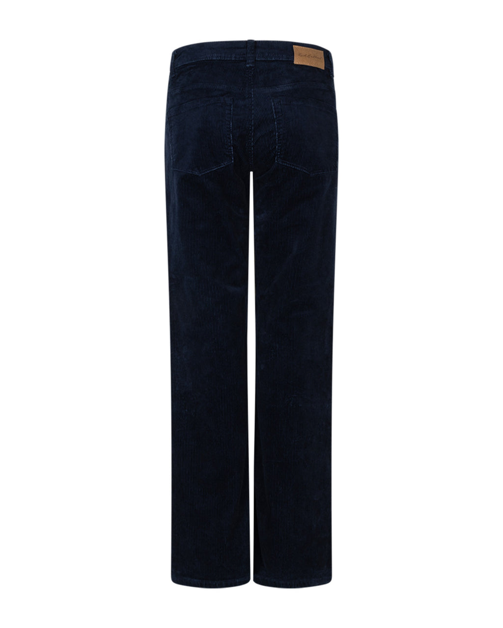 BIBETTE CORD RETT NAVY – Blå
