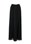 FANCY TROUSER BUKSESKJØRT – Svart