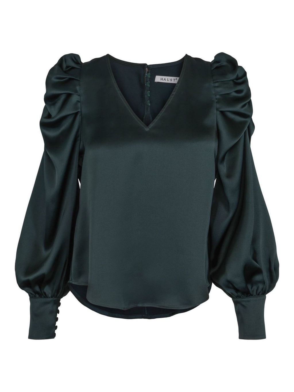 PARTY SLEEVE BLOUSE GRØNN – Grønn