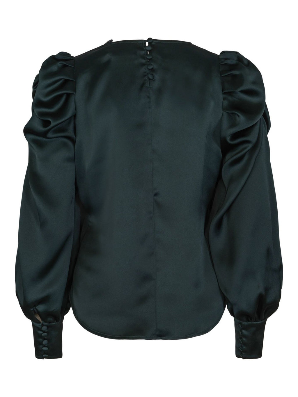 PARTY SLEEVE BLOUSE GRØNN – Grønn