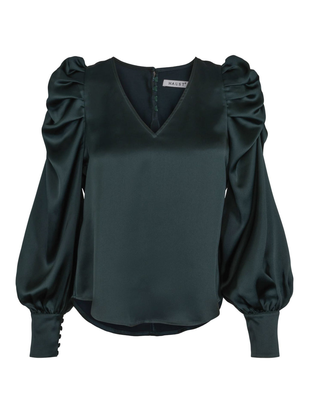 PARTY SLEEVE BLOUSE GRØNN – Grønn