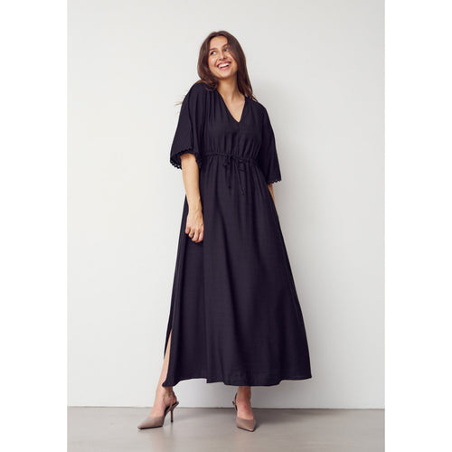 ANE LONG DRESS – Svart