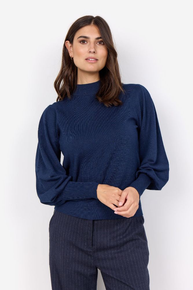 DOLLIE GENSER TOPP SVART – Svart