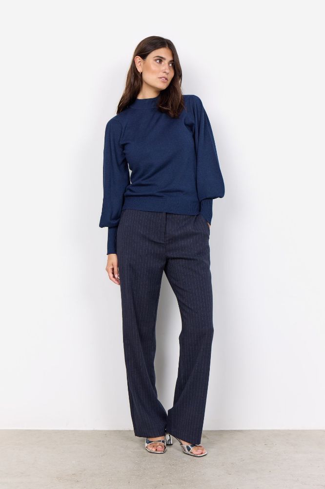 DOLLIE GENSER TOPP SVART – Svart