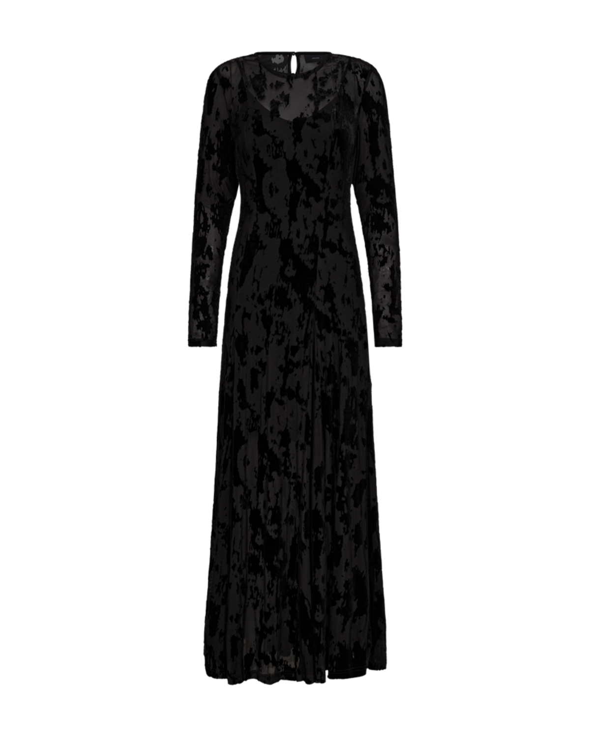 FLAME DRESS BLACK – Svart