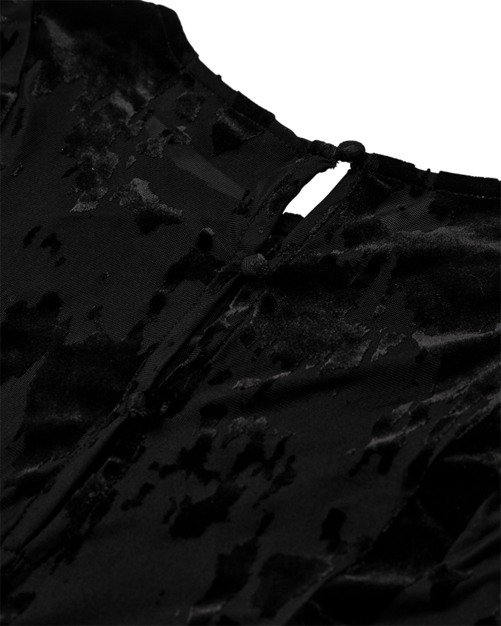 FLAME DRESS BLACK – Svart