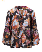 BLOOMS JOAN BLOUSE – Mønstret