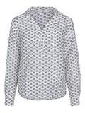 PATTERN PRINTED SHIRT – Hvit
