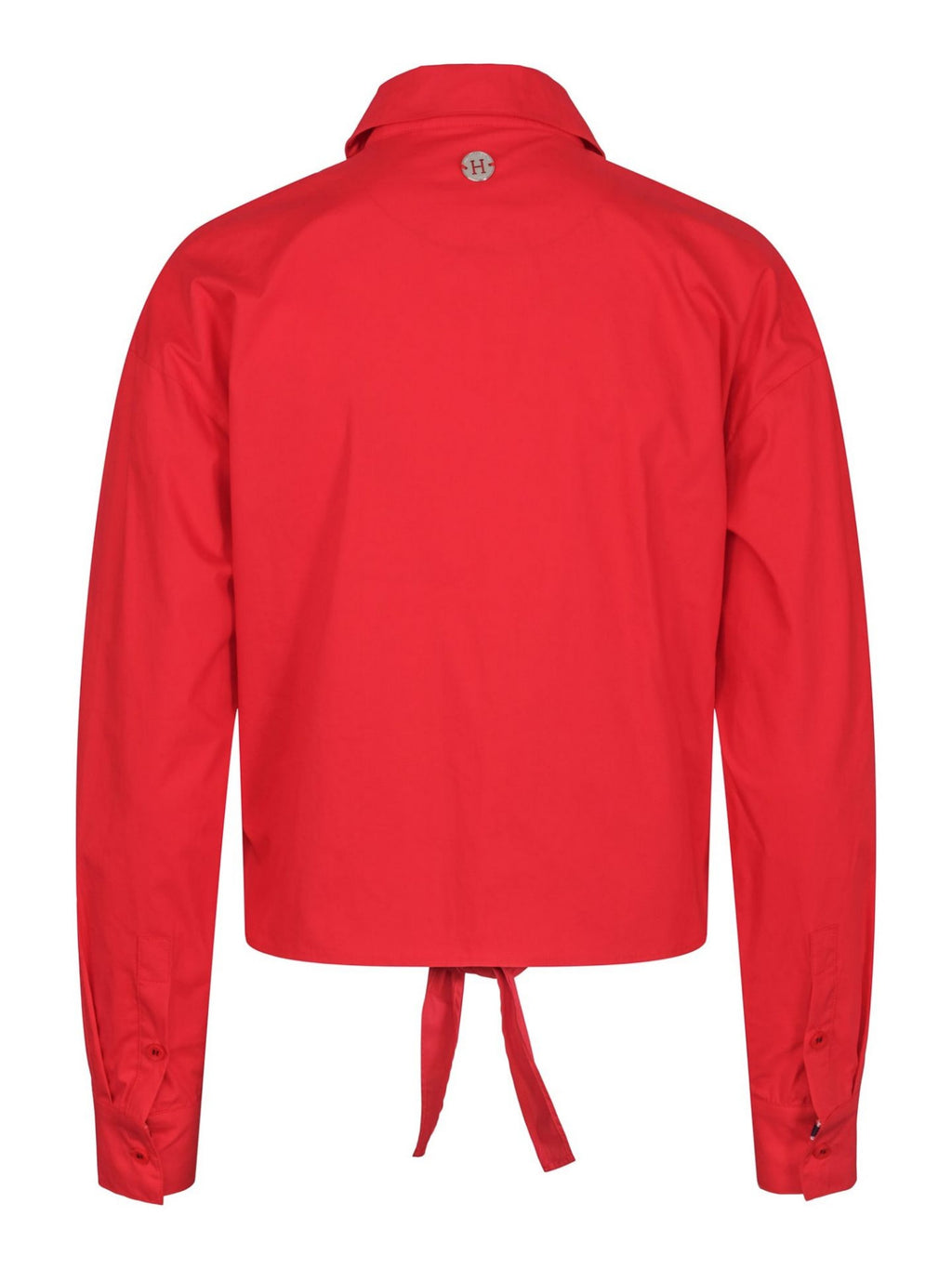 SLEEVE TIE SHIRT – Rød