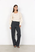 VINJA FLARE PANT – Beige