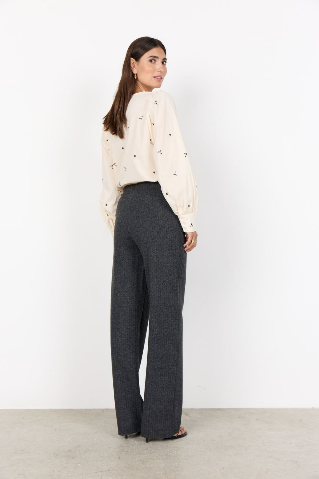 VINJA FLARE PANT – Beige