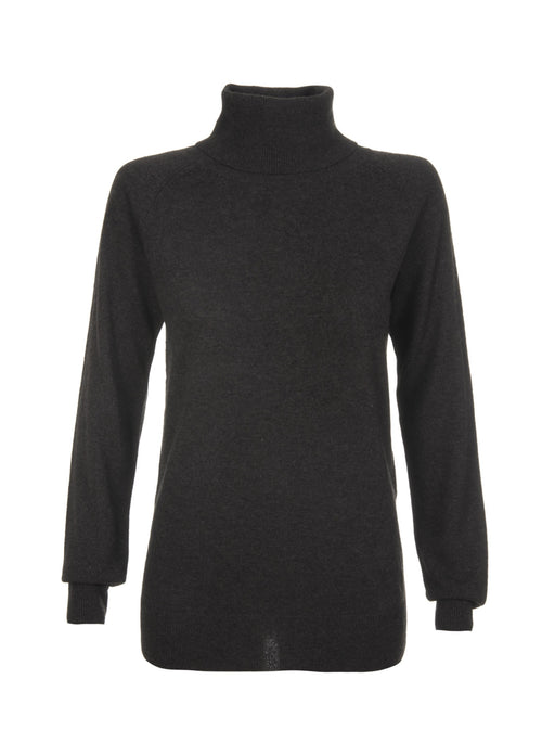 ANE MONE AURORA PULLOVER POLOGENSER – Svart
