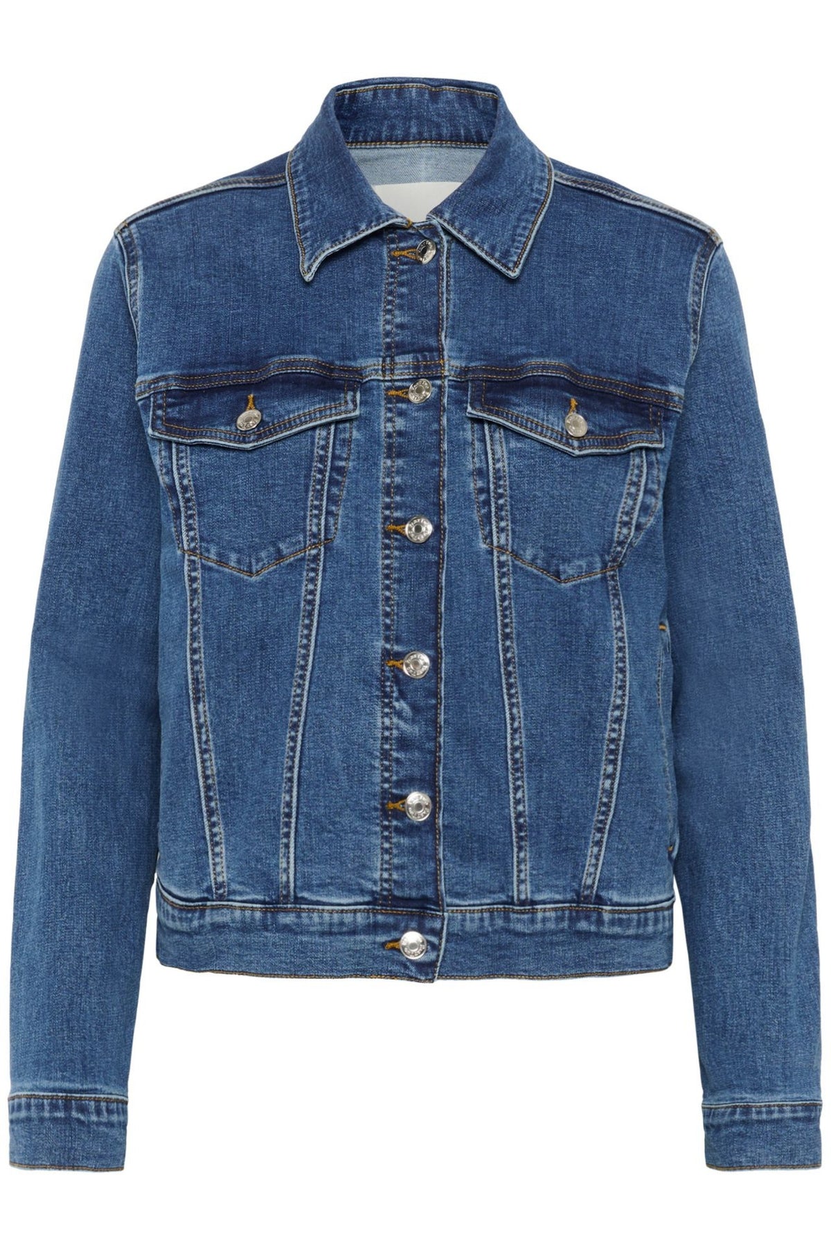 NICHOLIA DENIM JAKKE – Blå