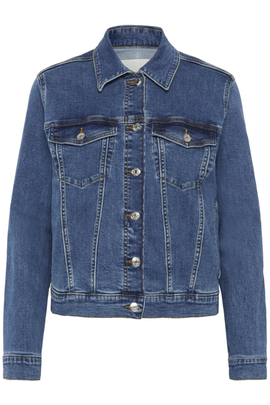 NICHOLIA DENIM JAKKE – Blå