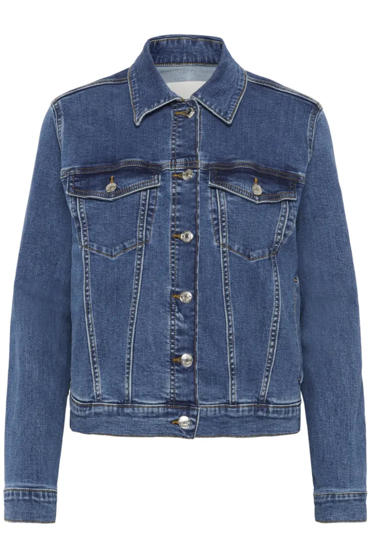 NICHOLIA DENIM JAKKE – Blå