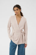SIMI VINCENT JAKKE MED BELTE – Beige