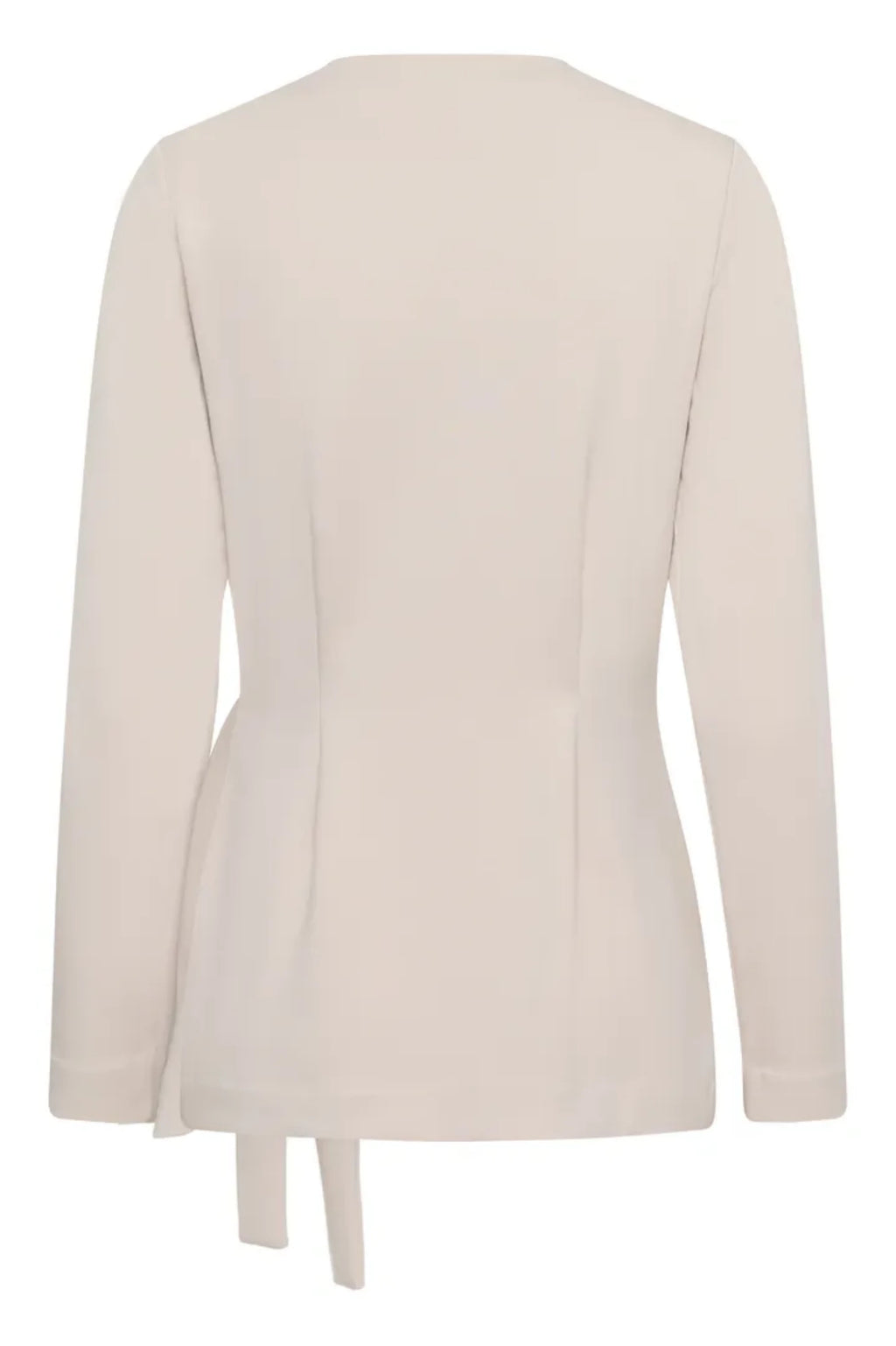 SIMI VINCENT JAKKE MED BELTE – Beige