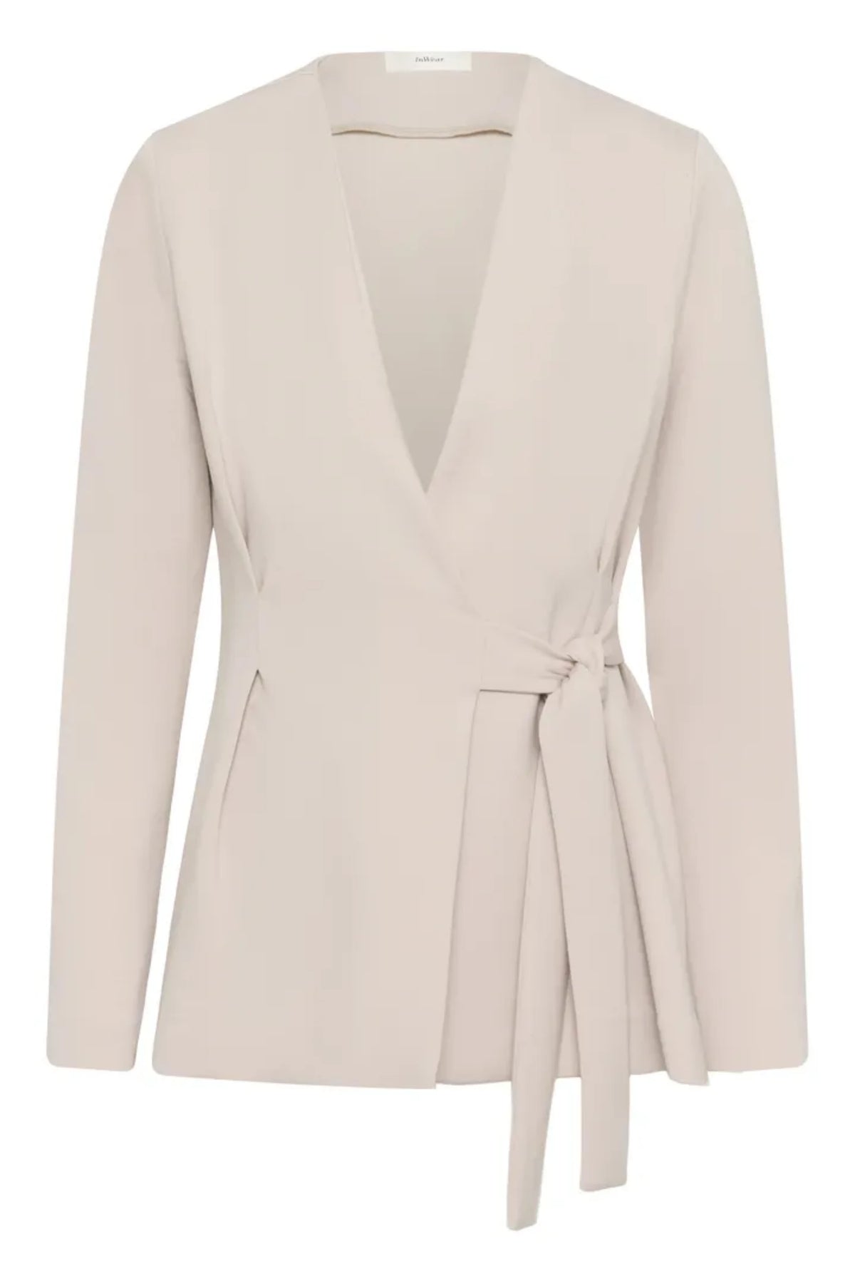 SIMI VINCENT JAKKE MED BELTE – Beige