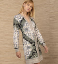 AARYA DRESS – Blå