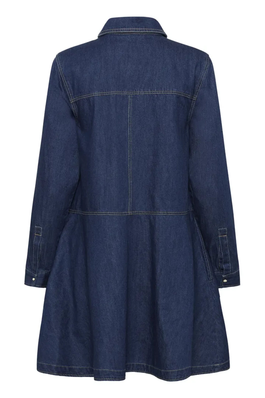AUGUSTINE JEANSKJOLE DRESS – Blå