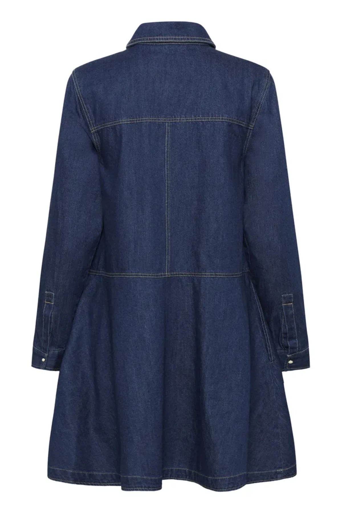 AUGUSTINE JEANSKJOLE DRESS – Blå