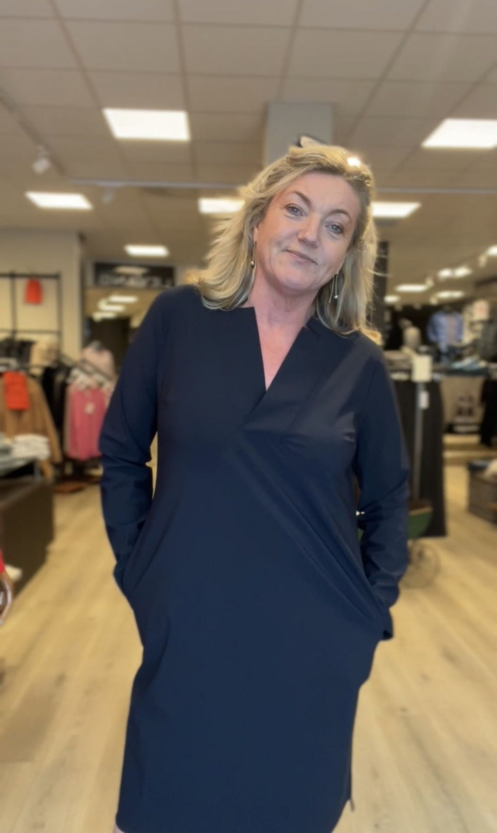 DRESS KELLY TECHNICAL JERSEY – Blå