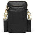 MOBILE BAG MOBILVESKE SVART M GULL – Svart