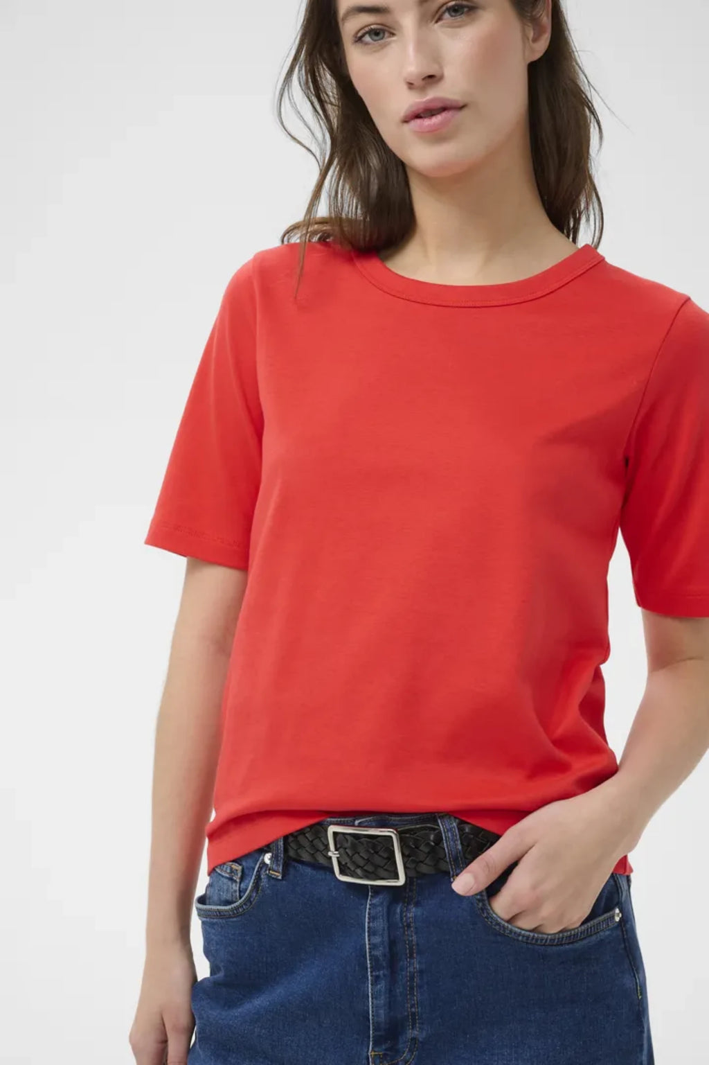 RATANA T SHIRT – Rød
