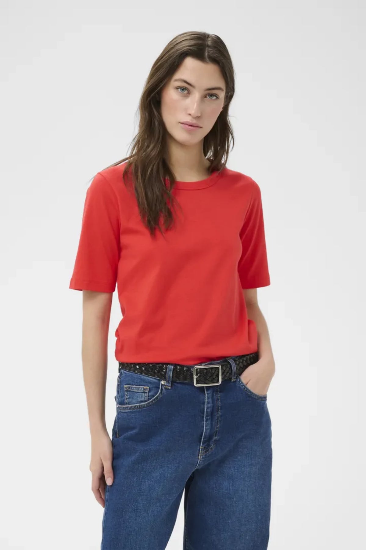 RATANA T SHIRT – Rød