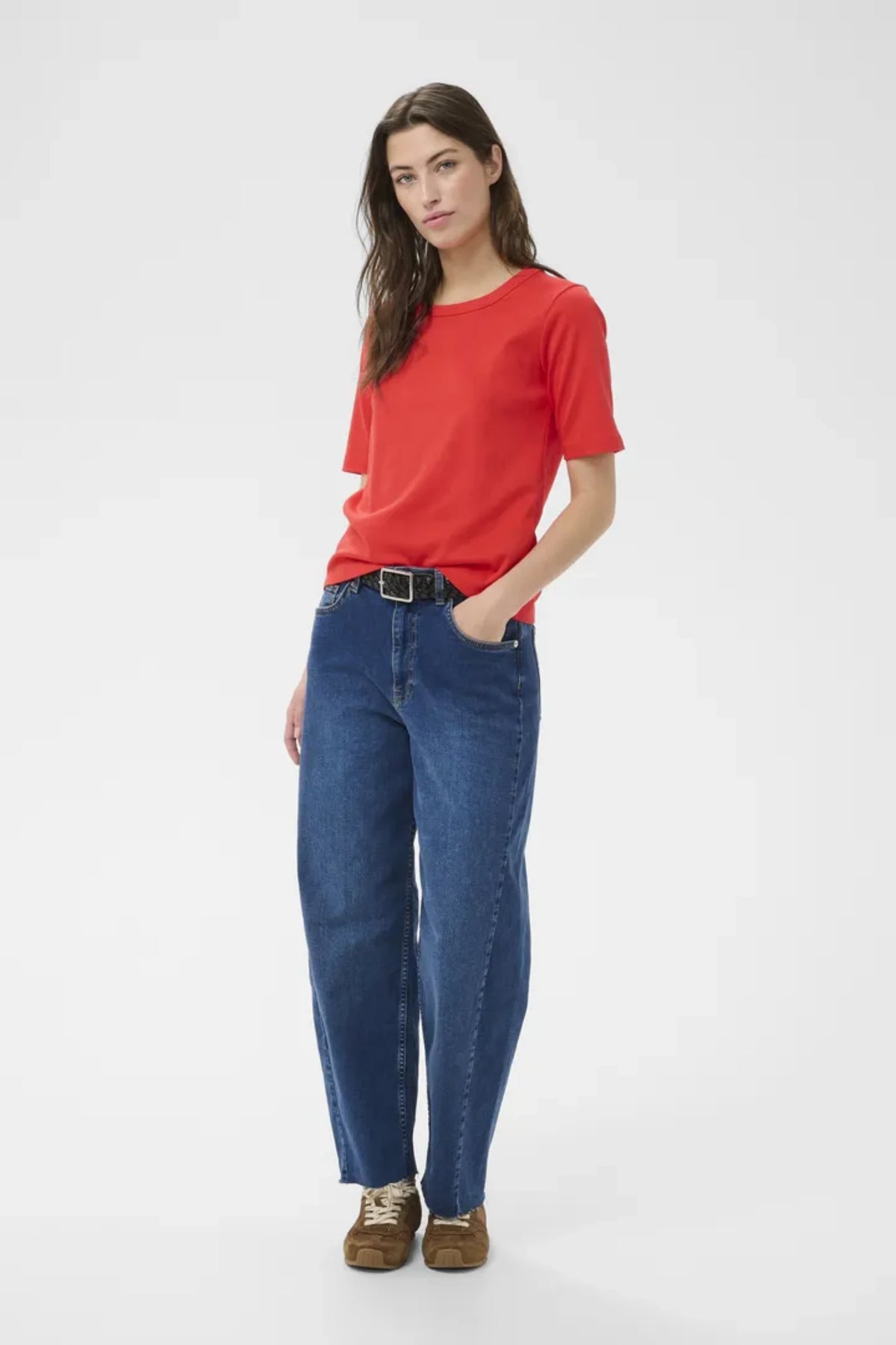 RATANA T SHIRT – Rød
