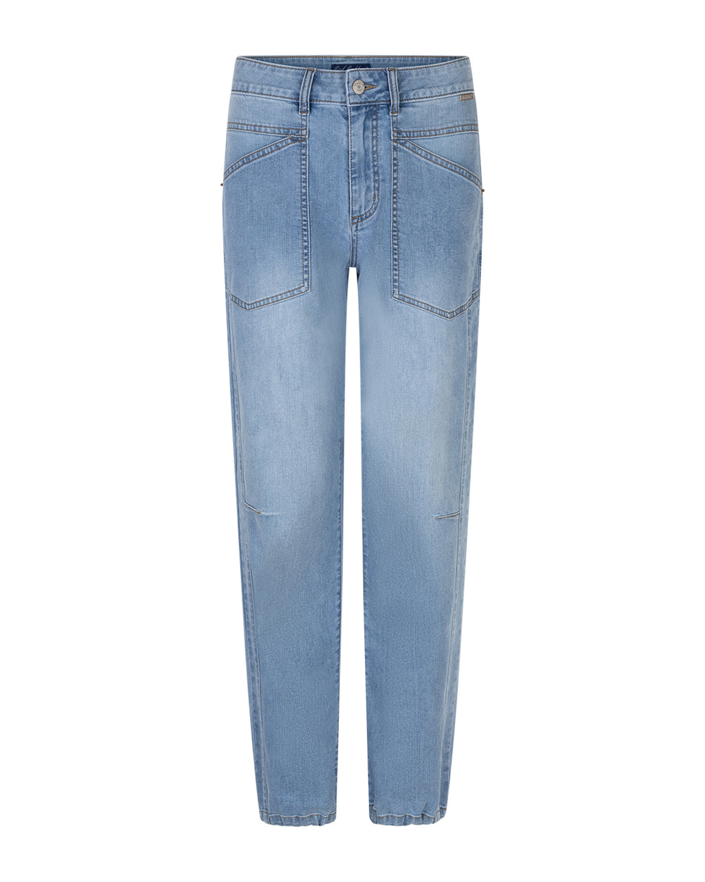 JULES DENIM HIGH RISE TAPERED LEGS