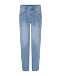 JULES DENIM HIGH RISE TAPERED LEGS