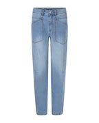 JULES DENIM HIGH RISE TAPERED LEGS