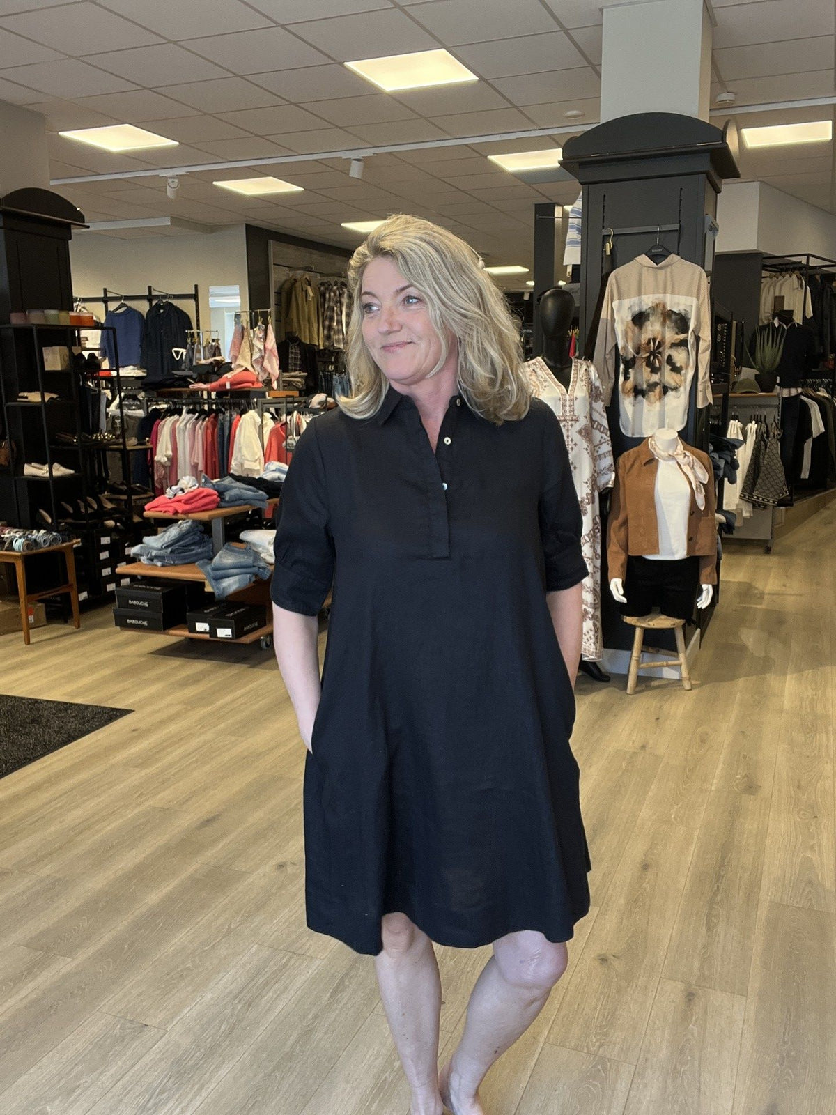 Felicia Linen Dress