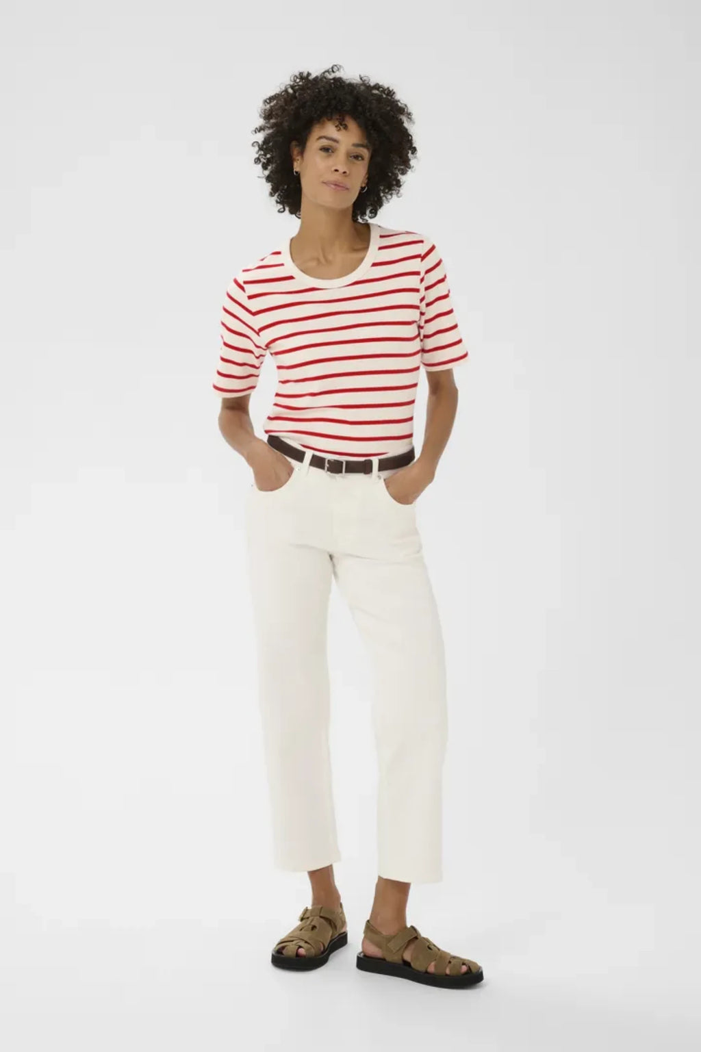 RATANA T SHIRT – Rød